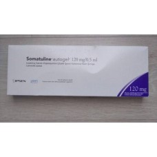 СОМАТУЛИН АУТОЖЕЛЬ (Ланреотид) гель д/п/к введения пролонг. действ. 120мг: шприц №1, Франція
